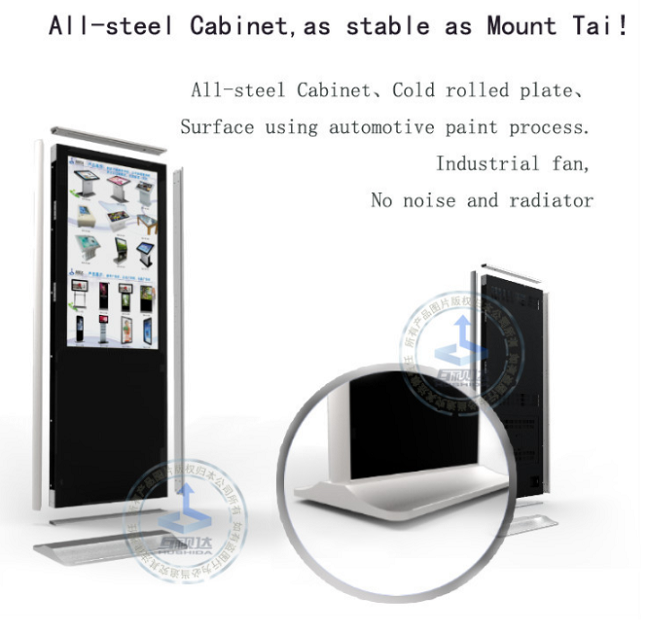 Touchscreen Floor Standing Interactive Kiosk