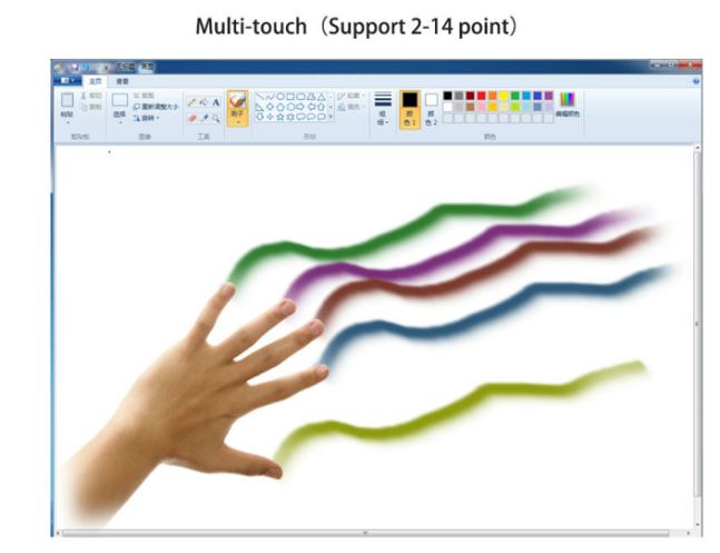 10 point touchscreen