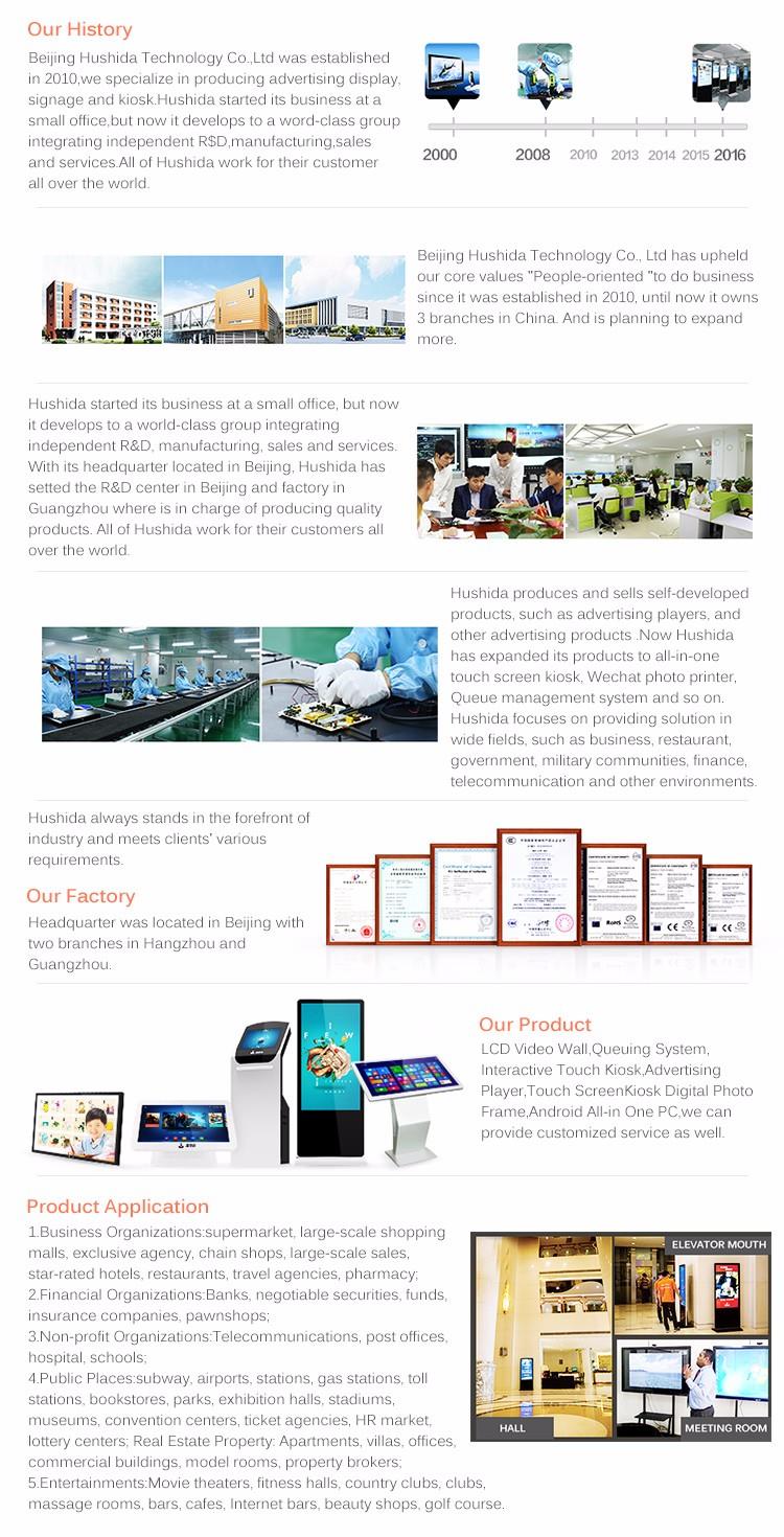 china factory price touchscreen monitor