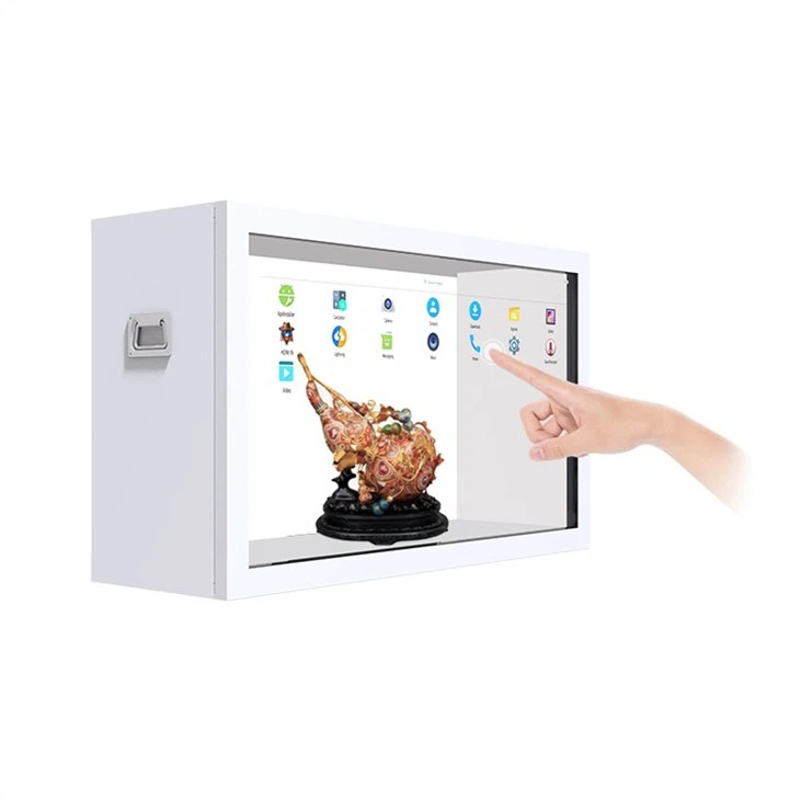 LCD Showcase Transparent Display